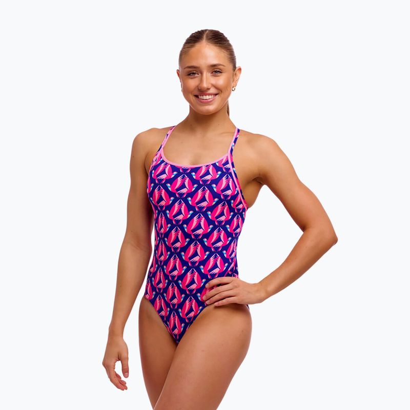 Dámské jednodílné plavky Funkita Diamond Back One Piece Ho Hum 2