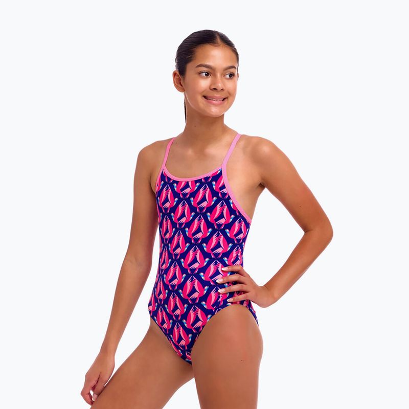 Dětské jednodílné plavky Funkita Diamond Back One Piece ho hum 2