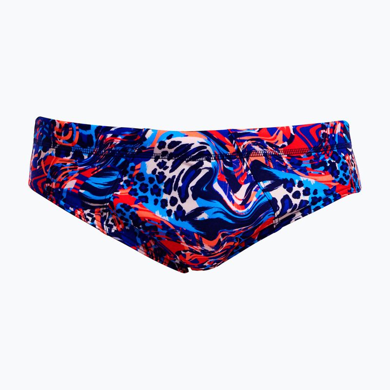 Pánské plavky Funky Trunks Seamed Briefs mad cat