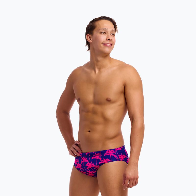Pánské plavky Funky Trunks Classic Brief pinky palms 2