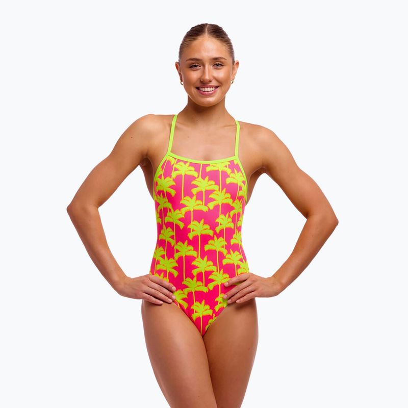 Dámské jednodílné plavky Funkita Tie Me Tight One Piece sweet coconuts