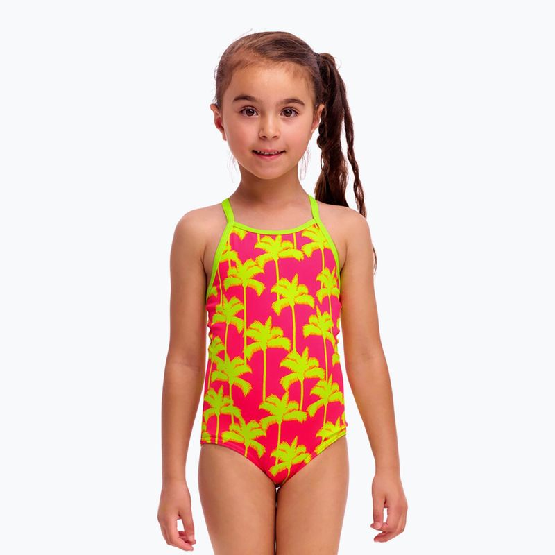 Dětské jednodílné plavky Funkita Printed One Piece sweet coconuts