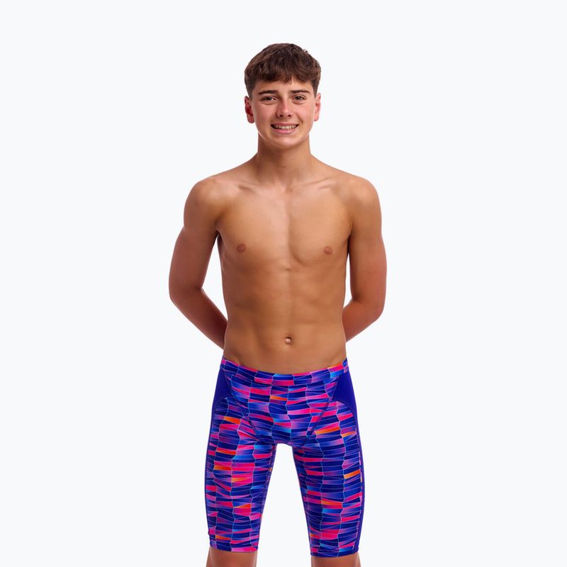 Dětské plavky Funky Trunks Training Jammers warped waves 2