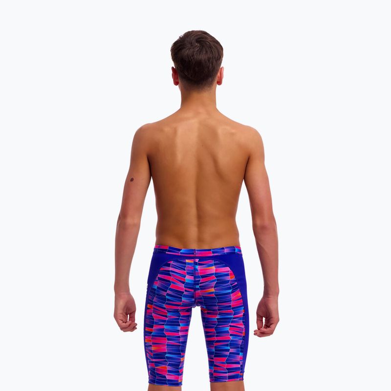 Dětské plavky Funky Trunks Training Jammers warped waves 3