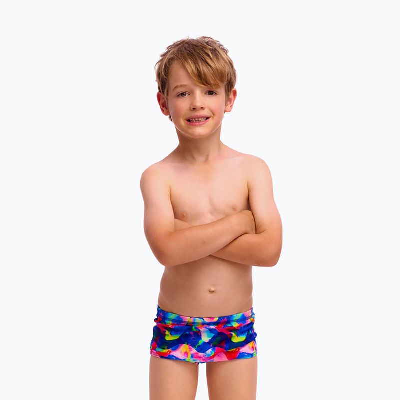 Dětské plavecké boxerky Funky Trunks Printed Trunks wet wave 2