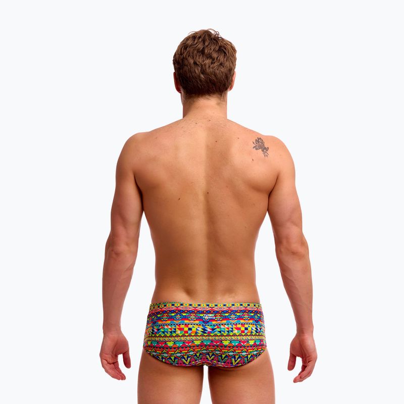 Pánské plavecké boxerky Funky Trunks Sidewinder Trunks packed up 4