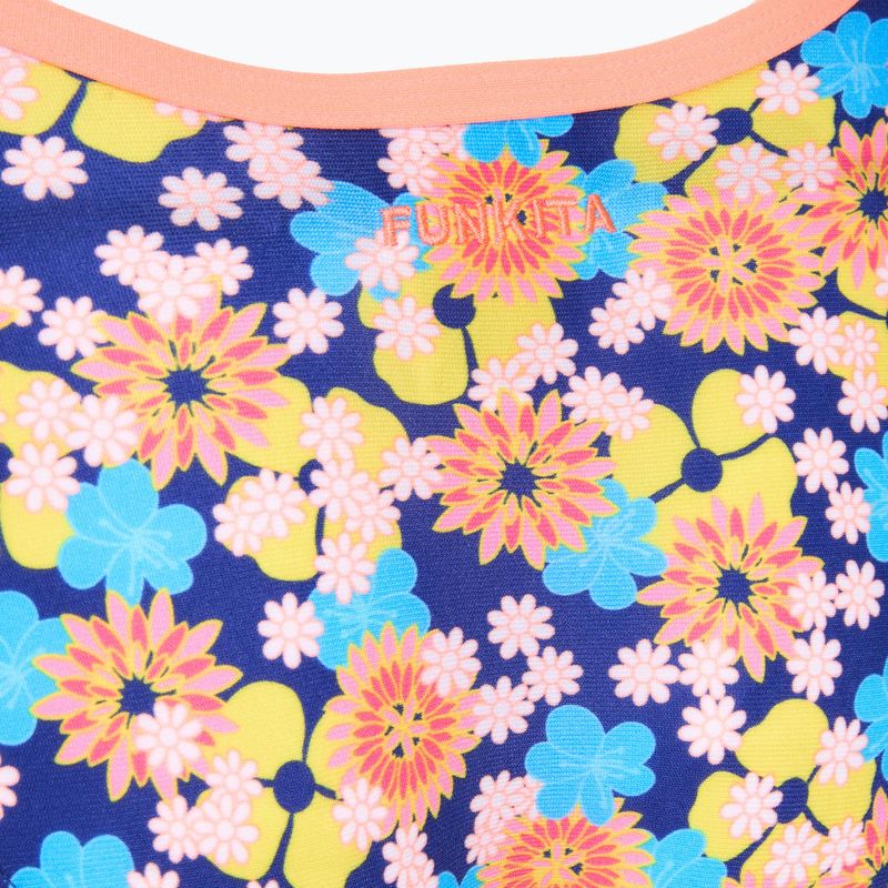 Dámské jednodílné plavky  Funkita Tie Me Tight One piece killer flowers 3