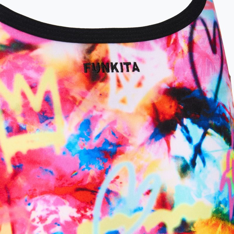 Dámské jednodílné plavky  Funkita Single Strap One piece tag her 3