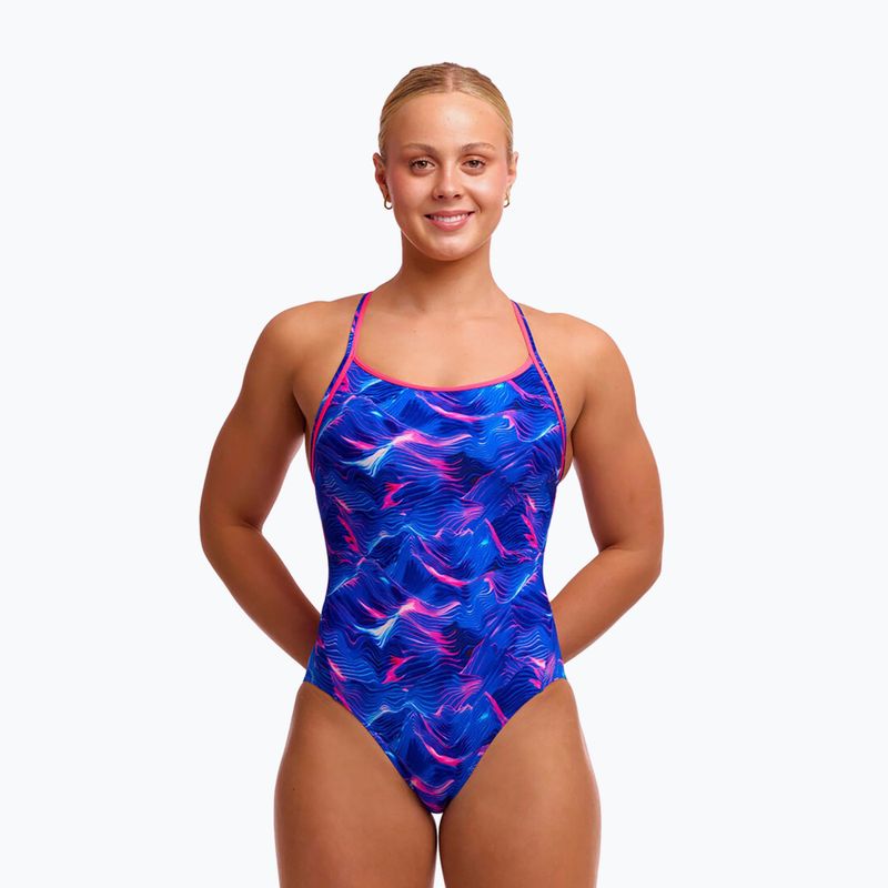Dámské jednodílné plavky Funkita Diamond Back One piece rising tide 2