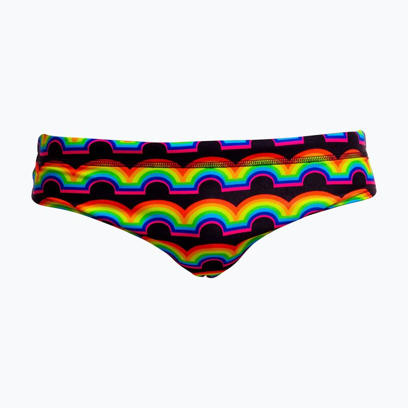 Pánské plavky Funky Trunks Classic Brief in rainbow