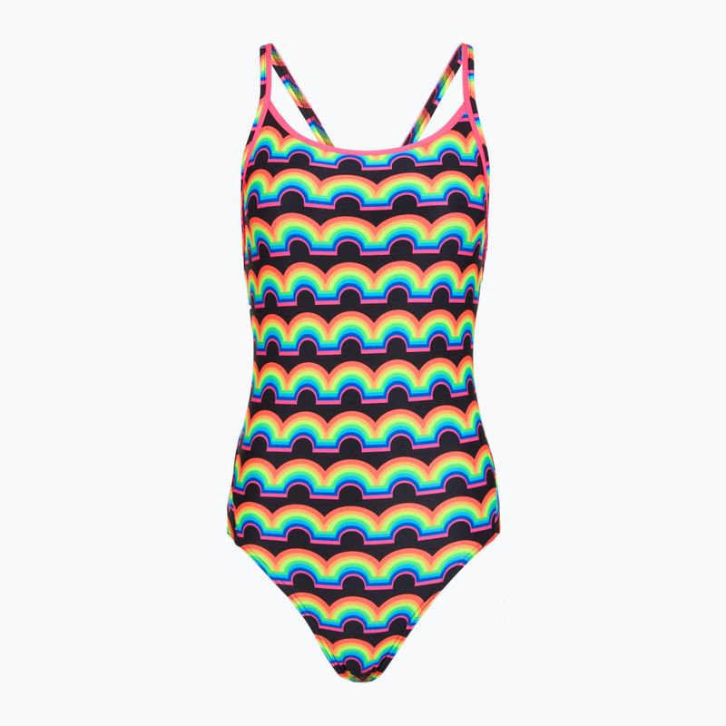 Dámské jednodílné plavky Funkita Diamond Secure One piece rainbowie