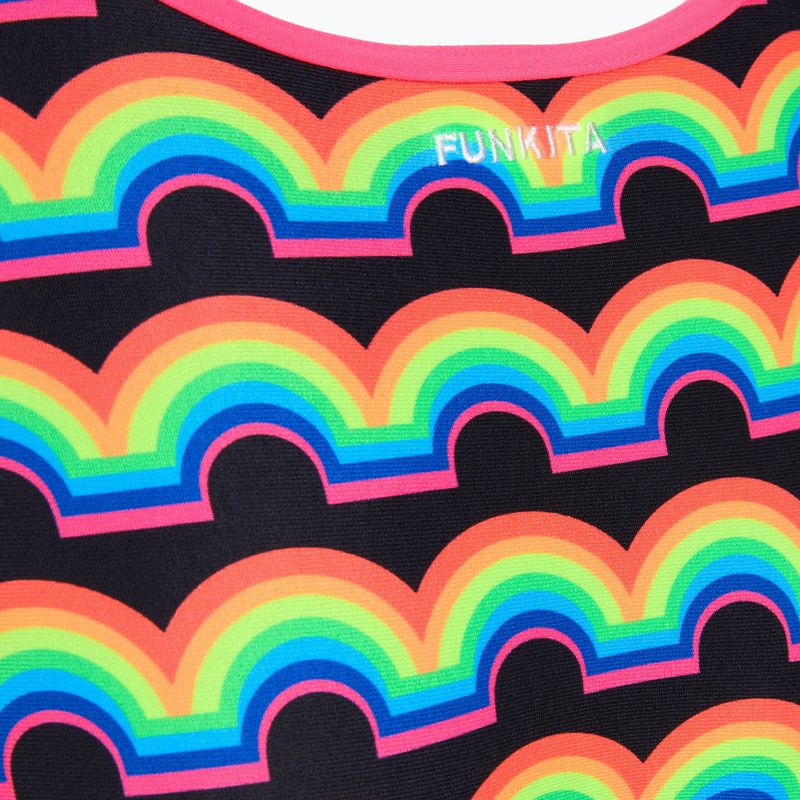 Dámské jednodílné plavky Funkita Diamond Secure One piece rainbowie 3
