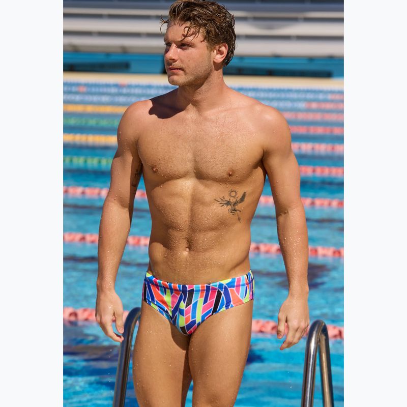 Pánské plavky Funky Trunks Classic Brief fault lines 5
