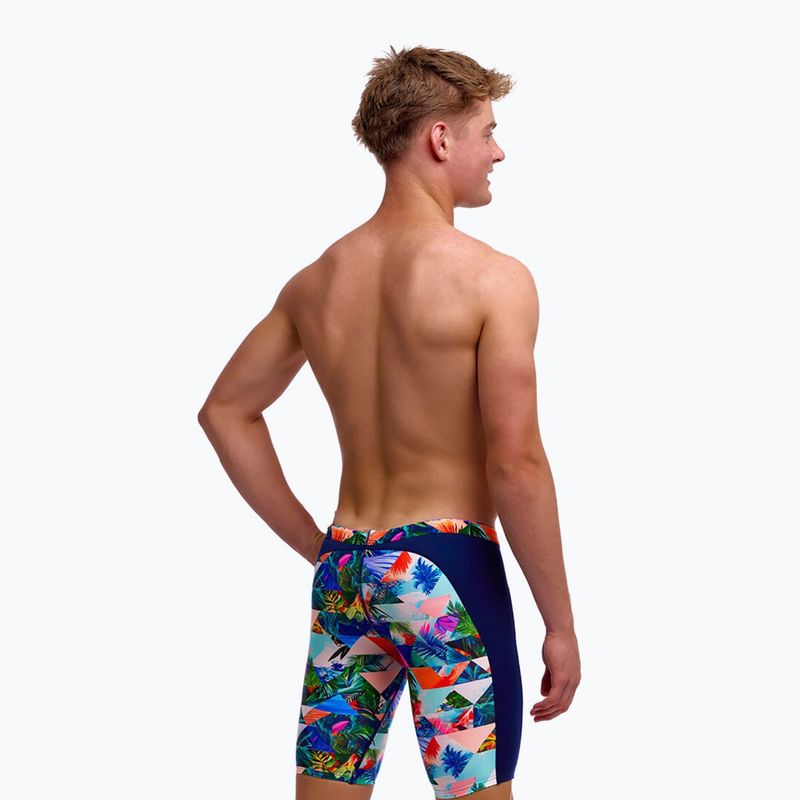 Dětské plavecké jammery Funky Trunks Training Jammers palm prism 3