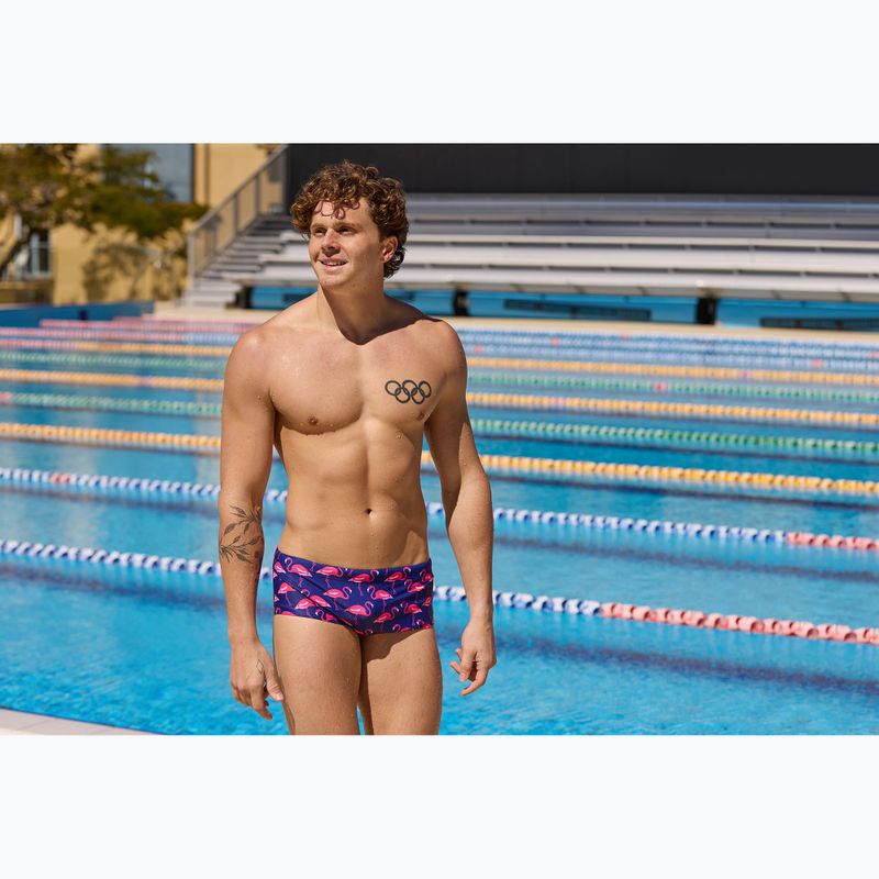 Pánské plavecké boxerky Funky Trunks Sidewinder Trunks flocked up 6