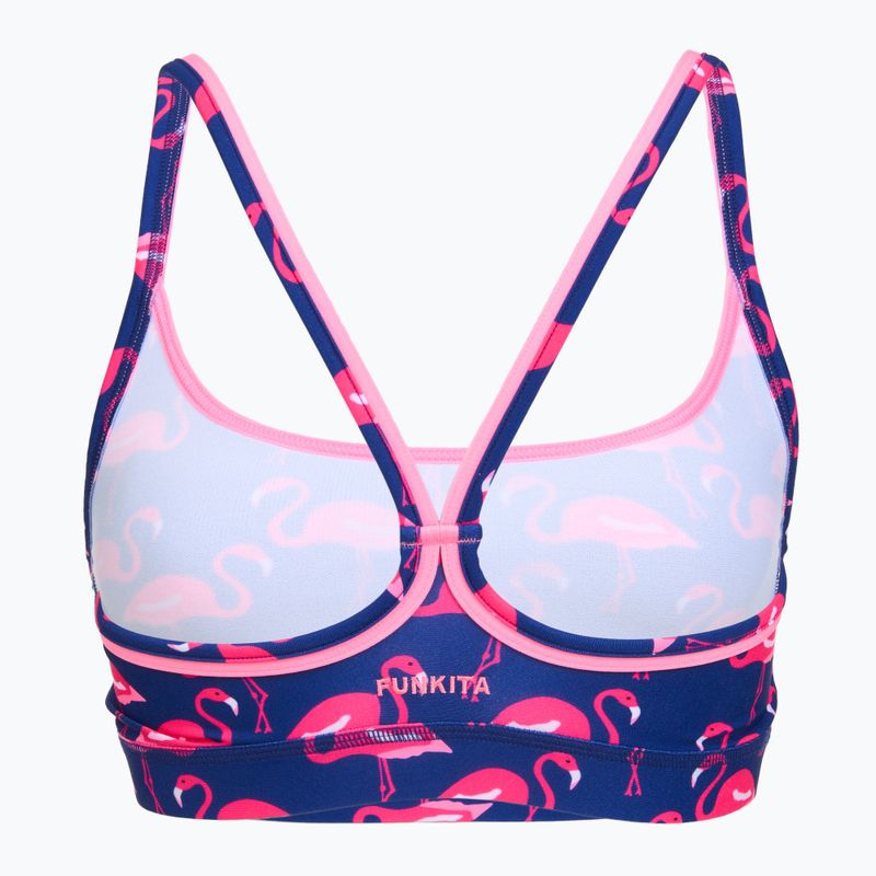Horní díl plavek Funkita Sports Top flocked up 2