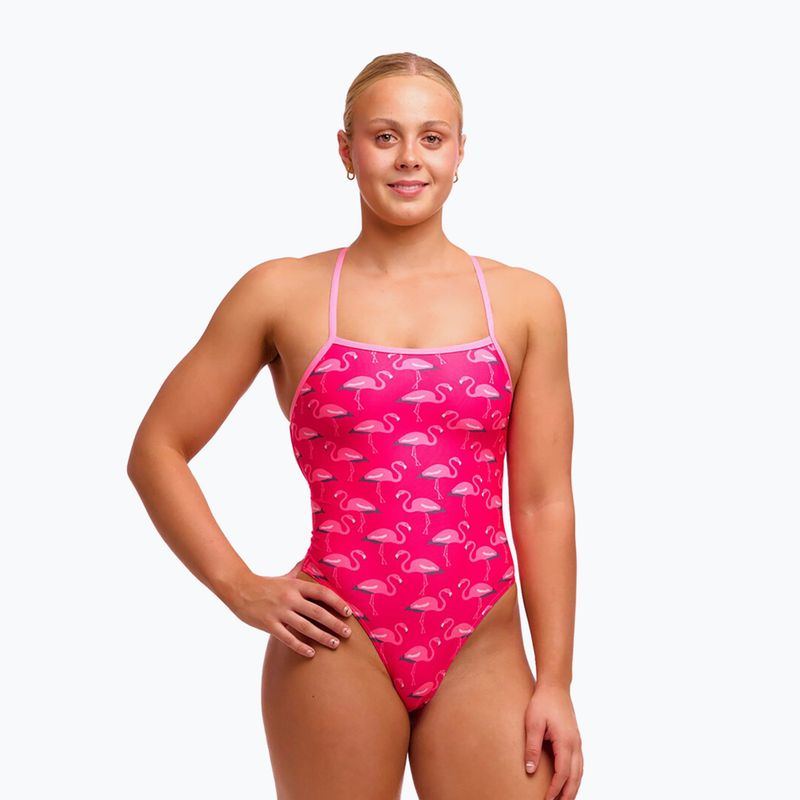 Dámské jednodílné plavky Funkita Strapped In One piece flaming go gos 4