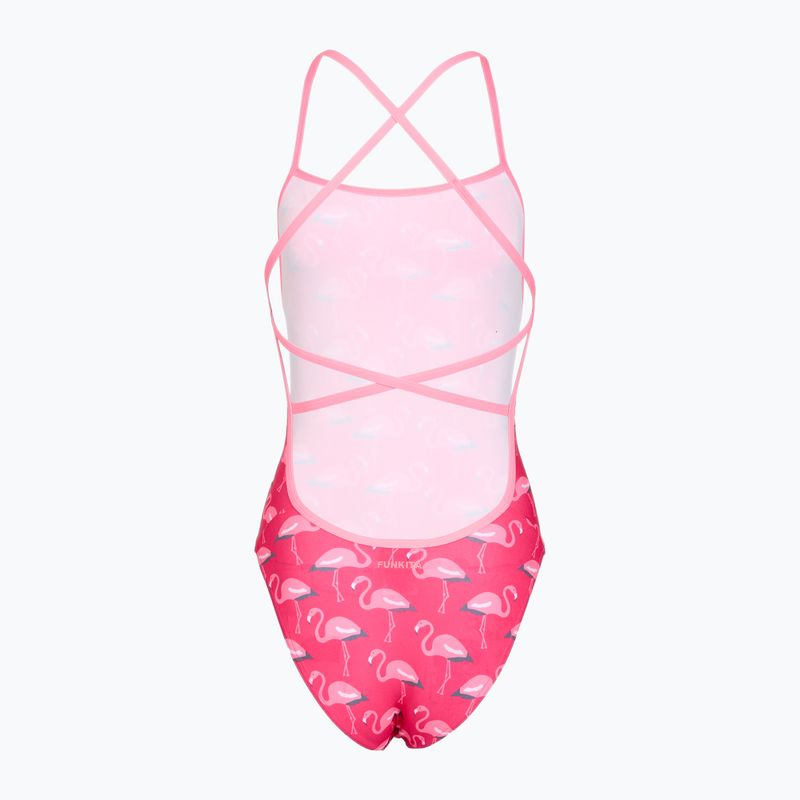 Dámské jednodílné plavky Funkita Strapped In One piece flaming go gos 2