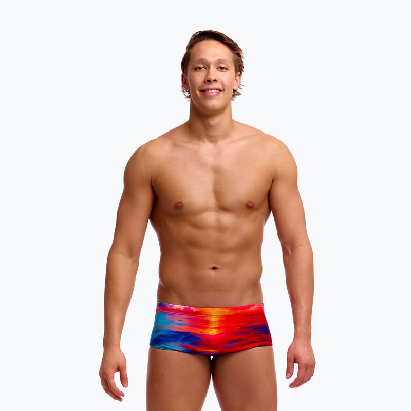 Pánské plavecké boxerky Funky Trunks Sidewinder Trunks sunset delight 2