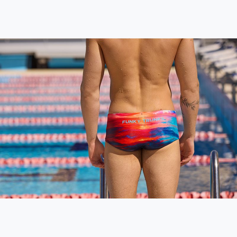 Pánské plavecké boxerky Funky Trunks Sidewinder Trunks sunset delight 9