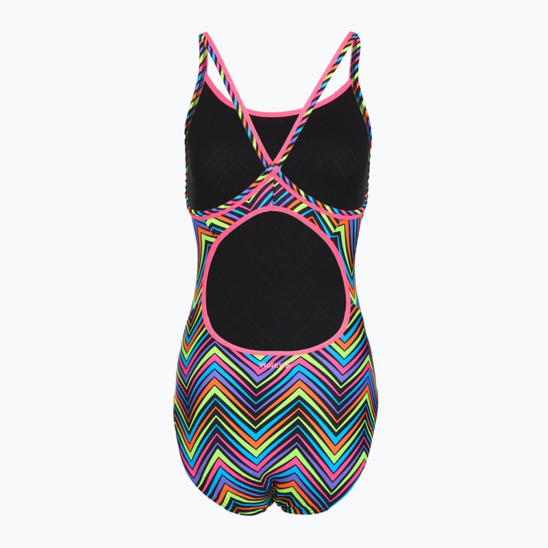Dámské jednodílné plavky Funkita Diamond Secure One piece up down 2