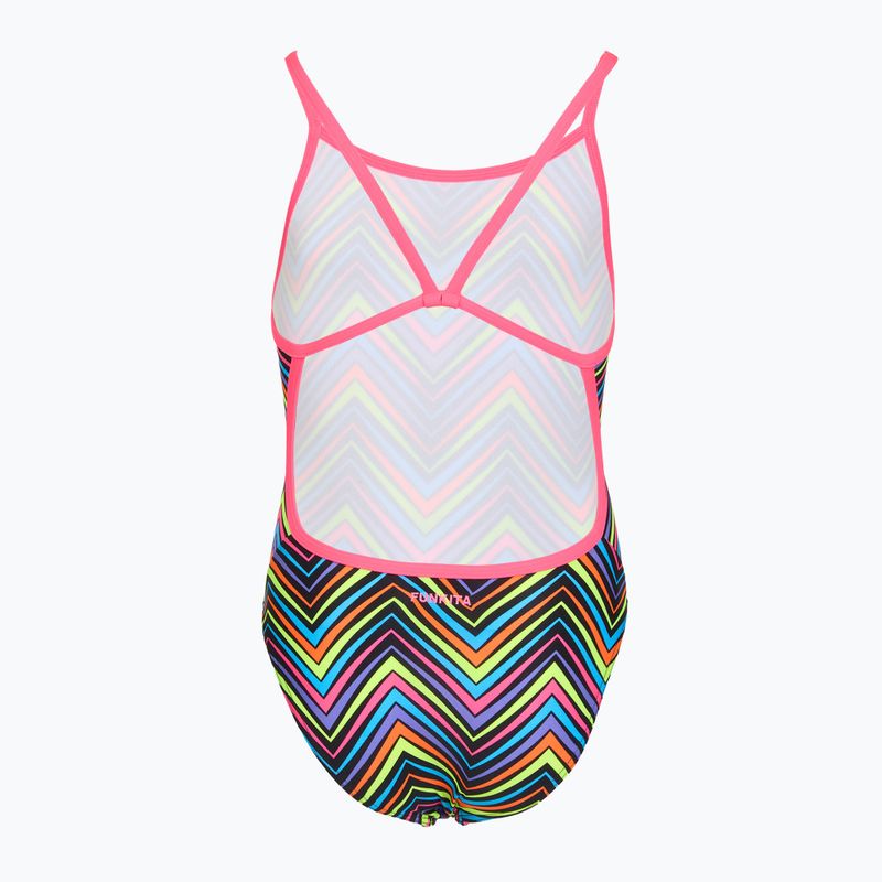 Dětské jednodílné plavky Funkita Single Strap One Piece up down 2