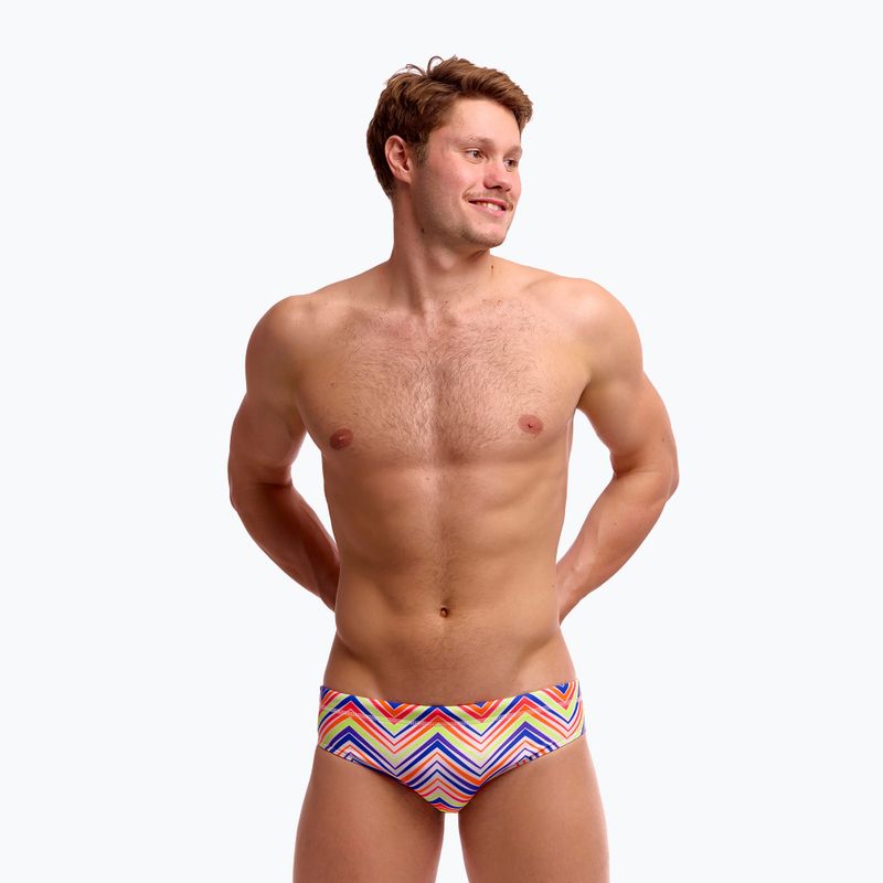 Pánské plavky Funky Trunks Classic Brief down up 3