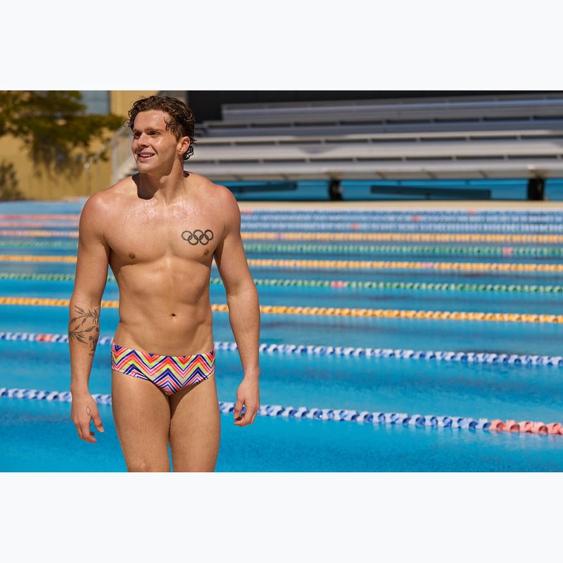 Pánské plavky Funky Trunks Classic Brief down up 6