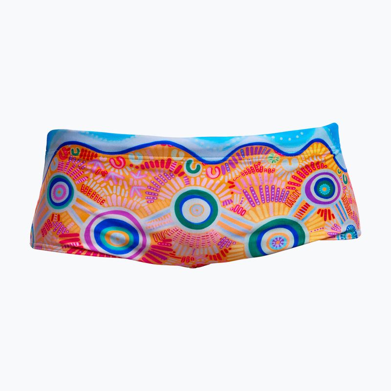 Pánské plavecké boxerky Funky Trunks Sidewinder Trunks kulin colour