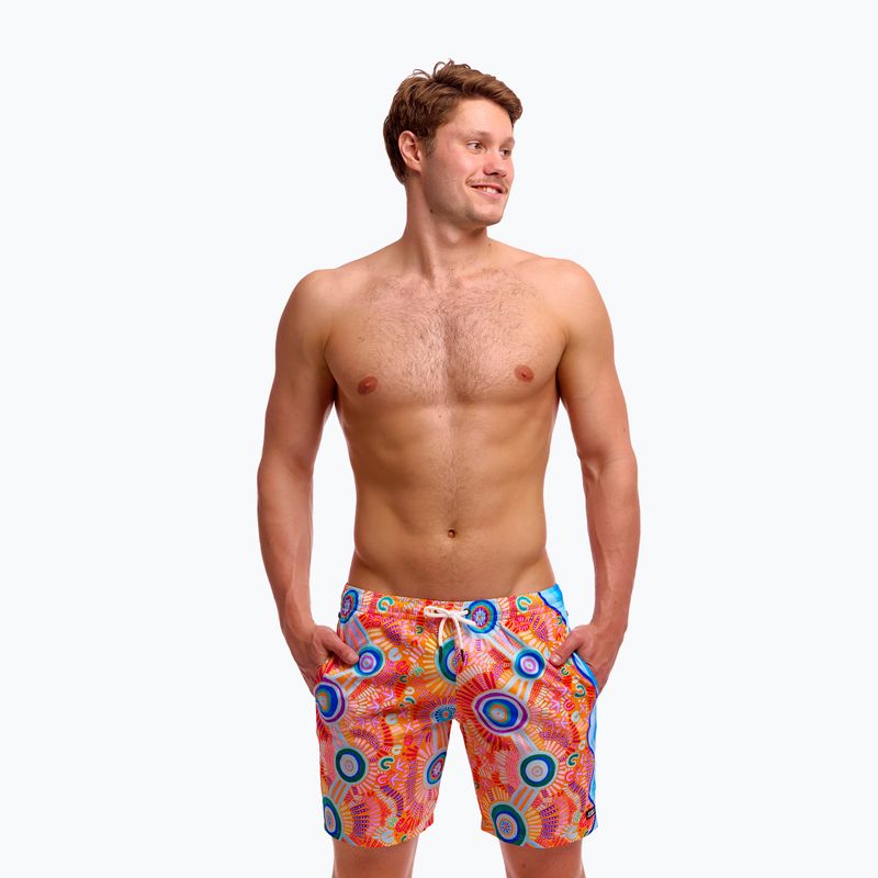 Pánské plavecké šortky Funky Trunks Long Johnny Short culinary colour 3
