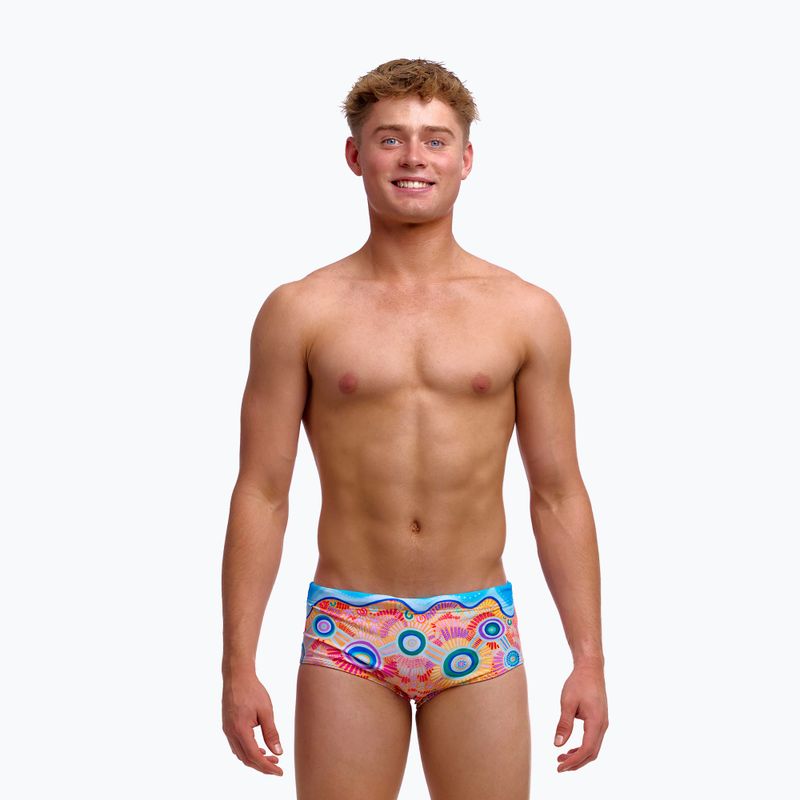 Dětské plavecké boxerky Funky Trunks Sidewinder Trunks kulin colour 2