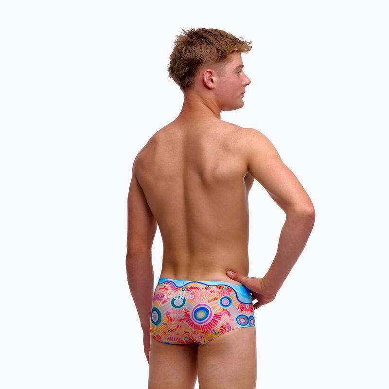 Dětské plavecké boxerky Funky Trunks Sidewinder Trunks kulin colour 5