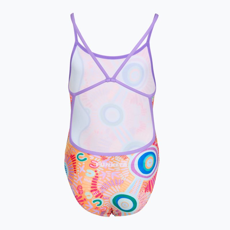 Dětské jednodílné plavky Funkita Single Strap One Piece kulin colour 2