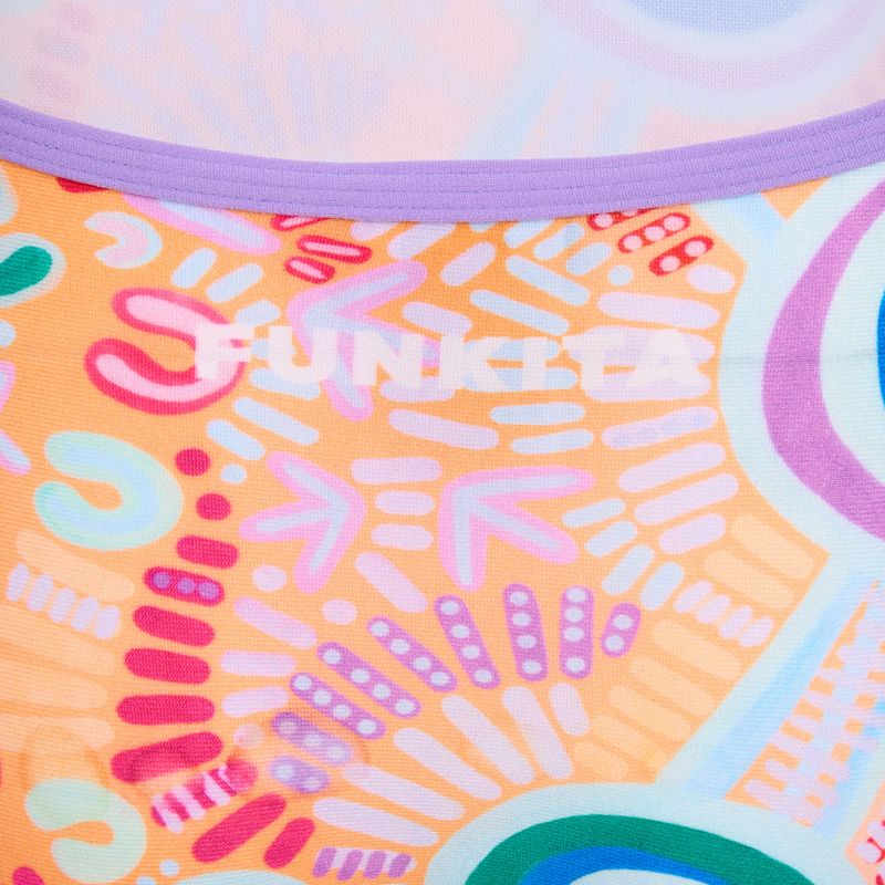 Dětské jednodílné plavky Funkita Single Strap One Piece kulin colour 3