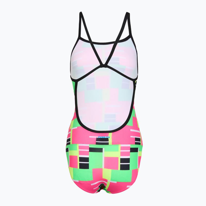 Dámské jednodílné plavky Funkita Single Strap One piece blocked again 2