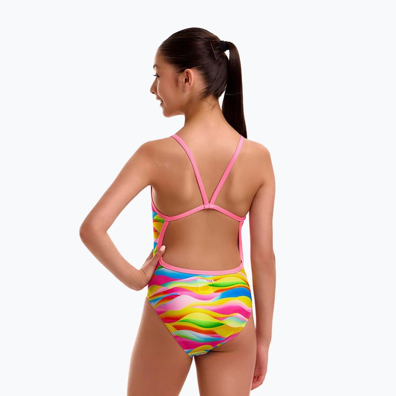 Dětské jednodílné plavky Funkita Single Strap One pieces maybe wavy 2