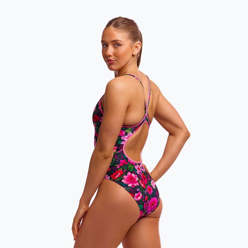 Dámské jednodílné plavky Funkita Diamond Back One pieces garden glow 2