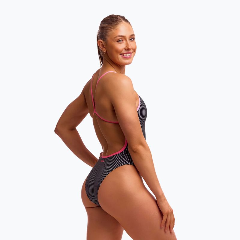 Dámské jednodílné plavky Funkita Single Strength One pieces pin stripe 2