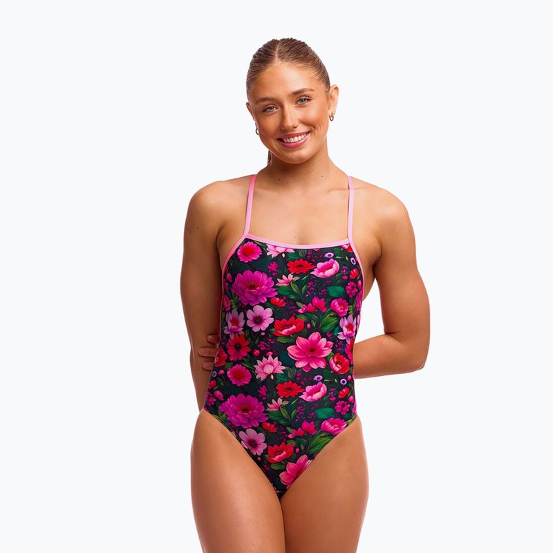 Dámské jednodílné plavky Funkita Strapped Secure One pieces garden glow