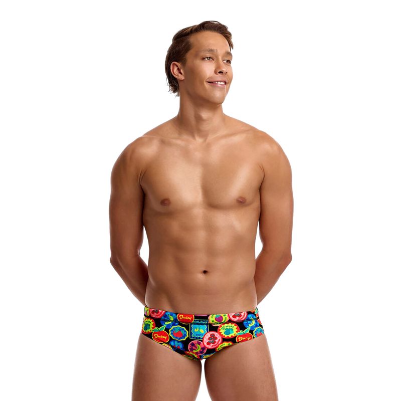 Pánské plavky  Funky Trunks Classic Brief berry good 2