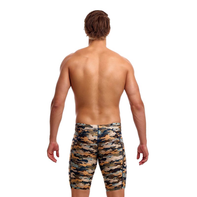 Pánské plavecké jammery Funky Trunks Training Jammers bilko baby 3