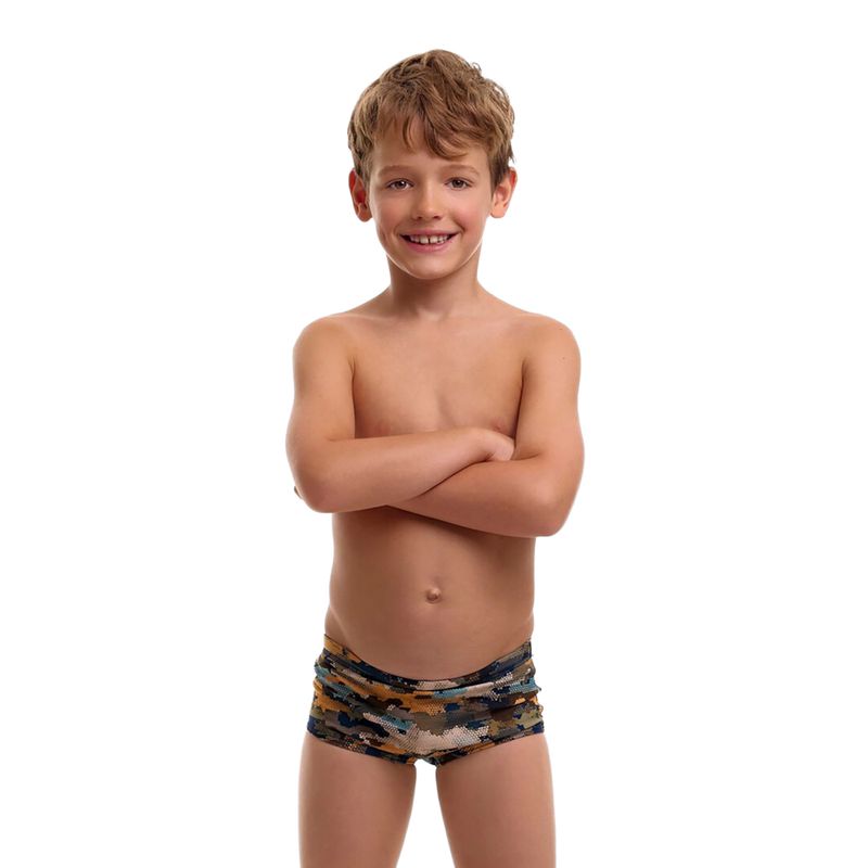 Chlapecké plavecké boxerky Funky Trunks Printed Trunks bilko baby 2
