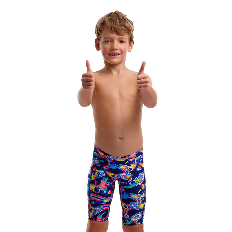 Dětské plavky jammer Funky Trunks Miniman Jammers blast buddies 4