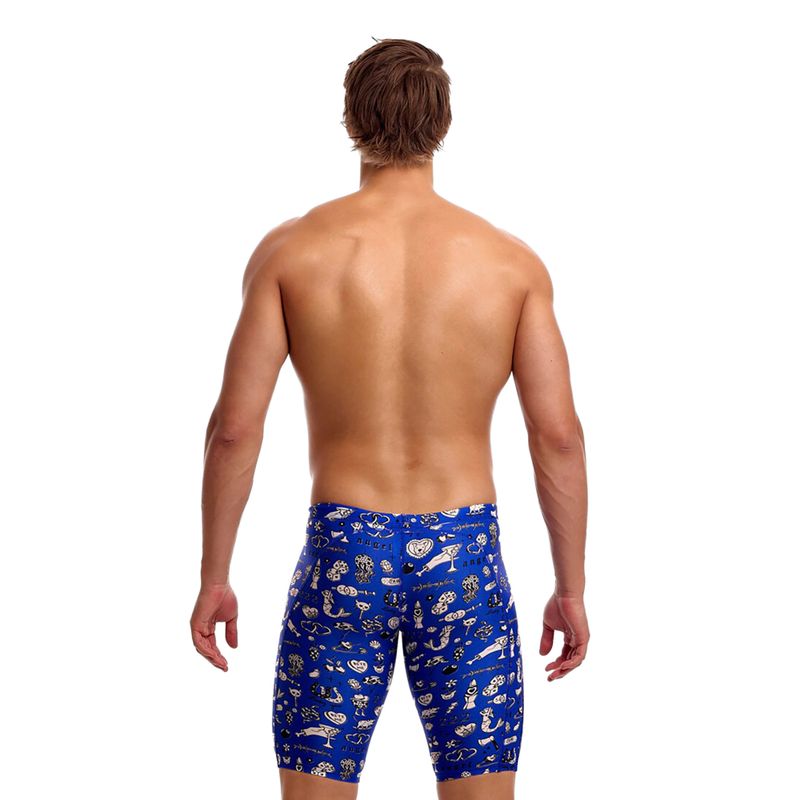 Pánské plavecké jammery Funky Trunks Training Jammers scratchy 2