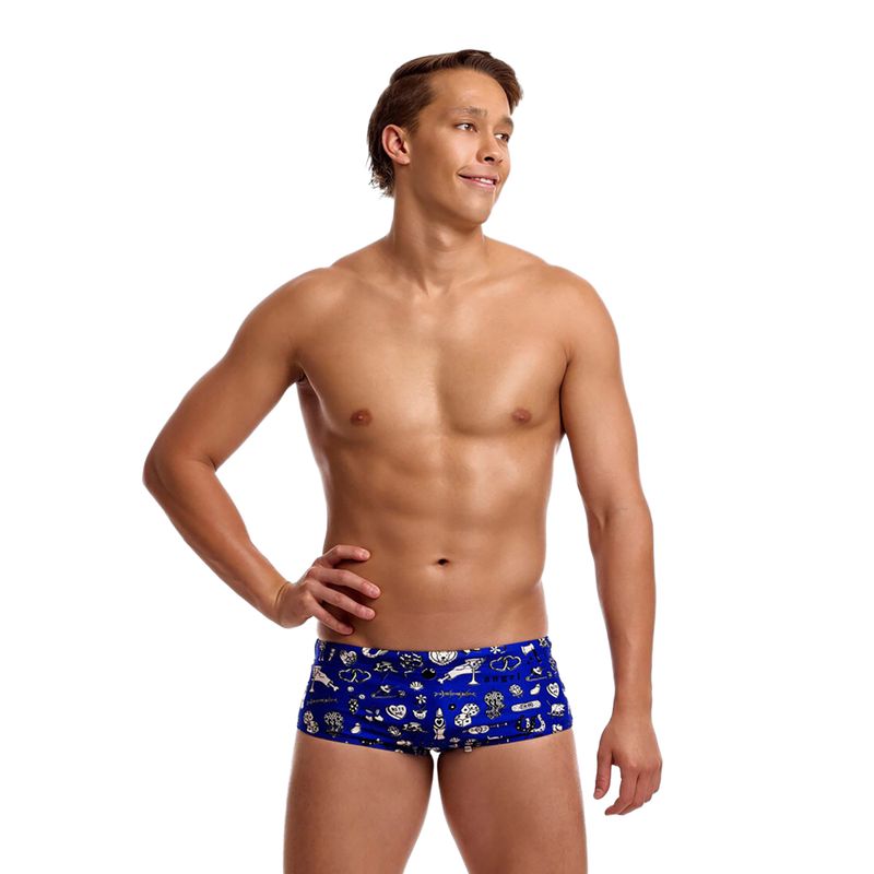 Pánské plavecké boxerky Funky Trunks Sidewinder Trunks scratchy 2