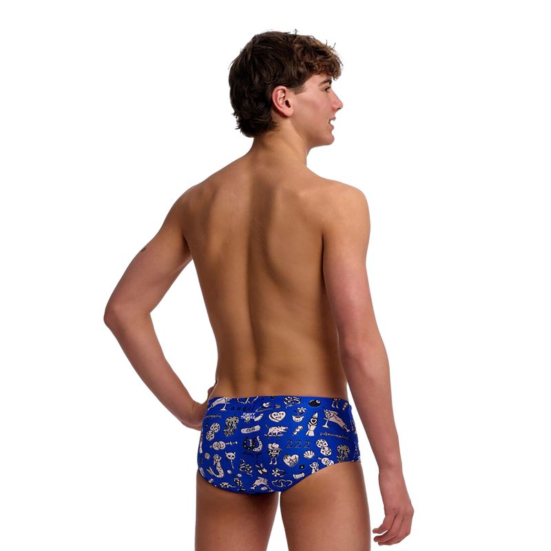 Chlapecké plavecké boxerky Funky Trunks Sidewinder Trunks scratchy 2