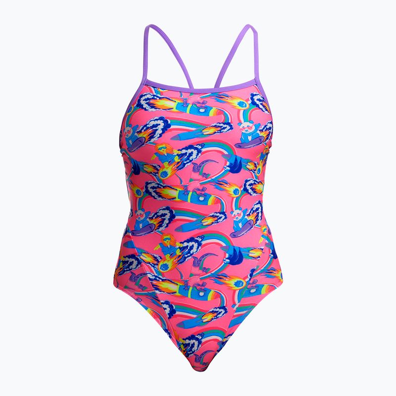 Dámské jednodílné plavky Funkita Single Strap One Piece sweet surfers