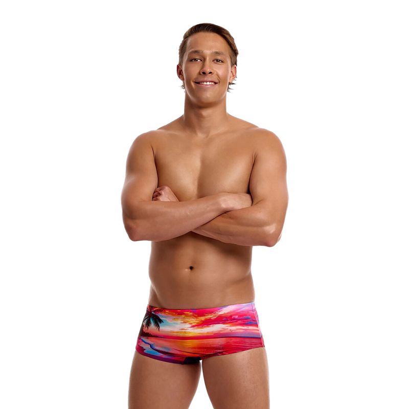 Pánské plavecké boxerky Funky Trunks Sidewinder Trunks touch of paradise 2
