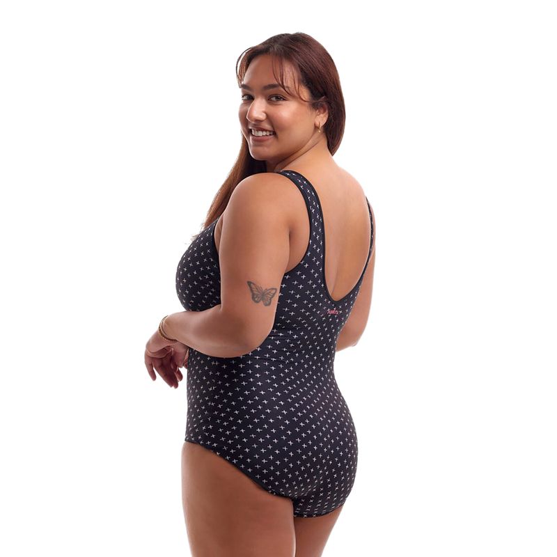 Dámské jednodílné plavky Funkita Zip Front One Piece be positive 2