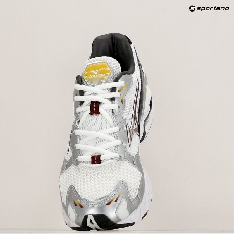 Boty Mizuno Wave Rider 10 white/cabernet/silver 9